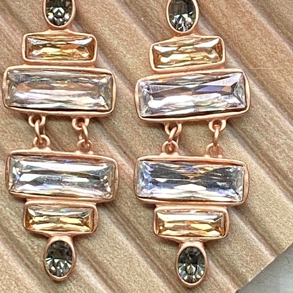 Designer Earrings-Henri Bendel-NYC- Originally $200 - BOLD - DRAMATIC Style - Picture 4 of 8